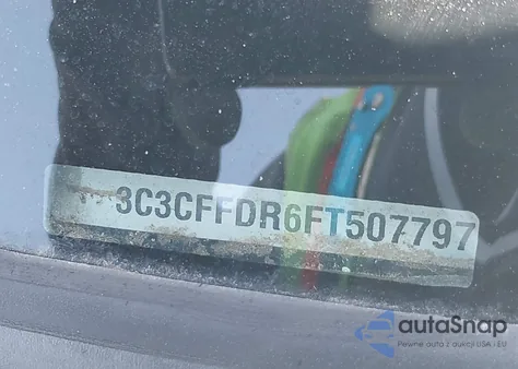 2015 Fiat 500C Pop из США, поврежденный, VIN 3C3CFFDR6FT507797